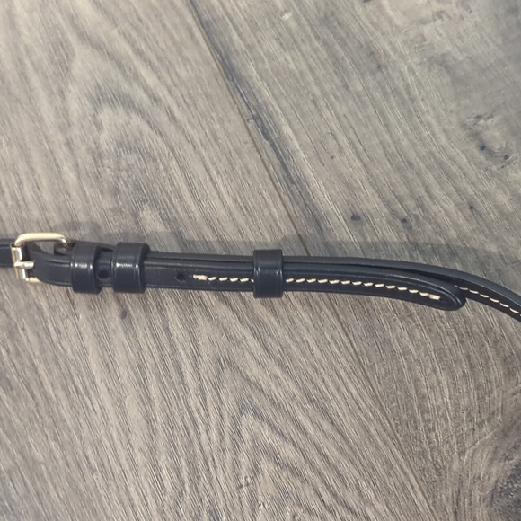 Handbag by Dooney & Bourke J3900498 Navy Blue w/Pink Interior - Picture 11 of 16